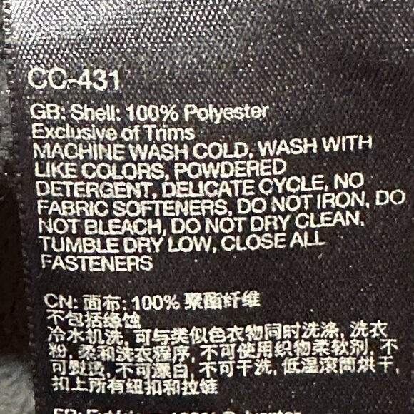 Marmot Men's Rocklin 1/2 Zip Fleece Jacket C93650 Charcoal Grey‎ Size Medium - Picture 10 of 10